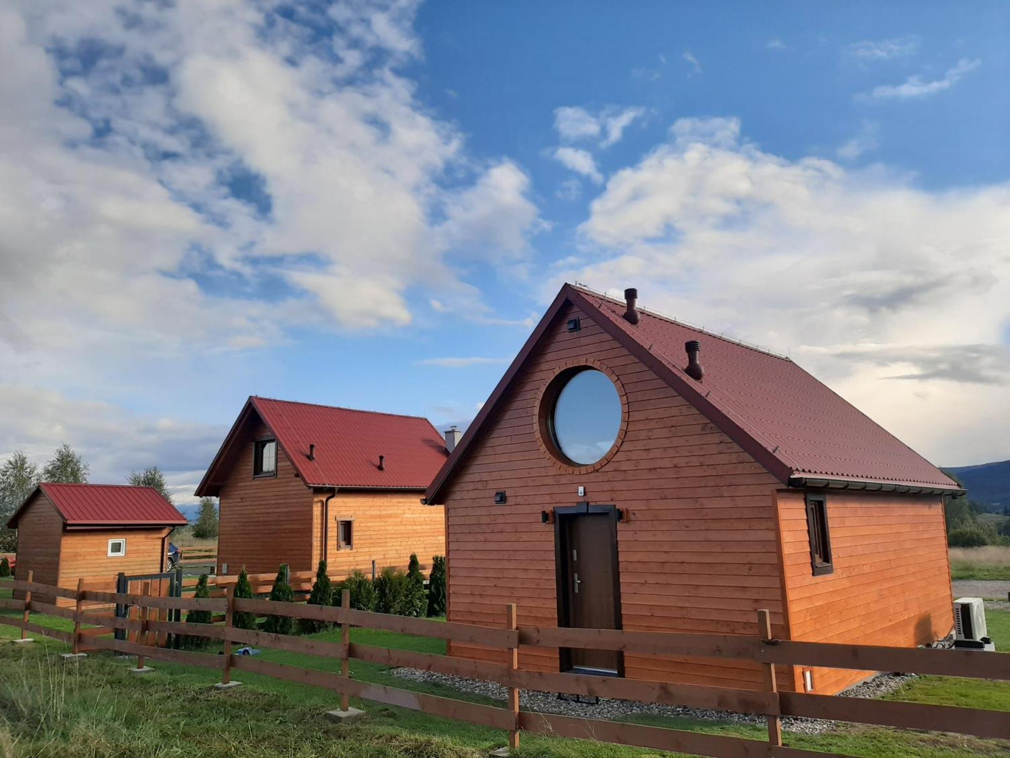 Drewniane Domki Z Prywatnym Jacuzzi I Widokiem Na Gory - Klimatyczny Kompleks W Gorach Izerskich #Widogruszka Grudza Dış mekan fotoğraf